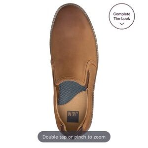 Johnston & Murphy | McGuffey slip on | Tan Oiled Full Grain Loafers | size 10.5